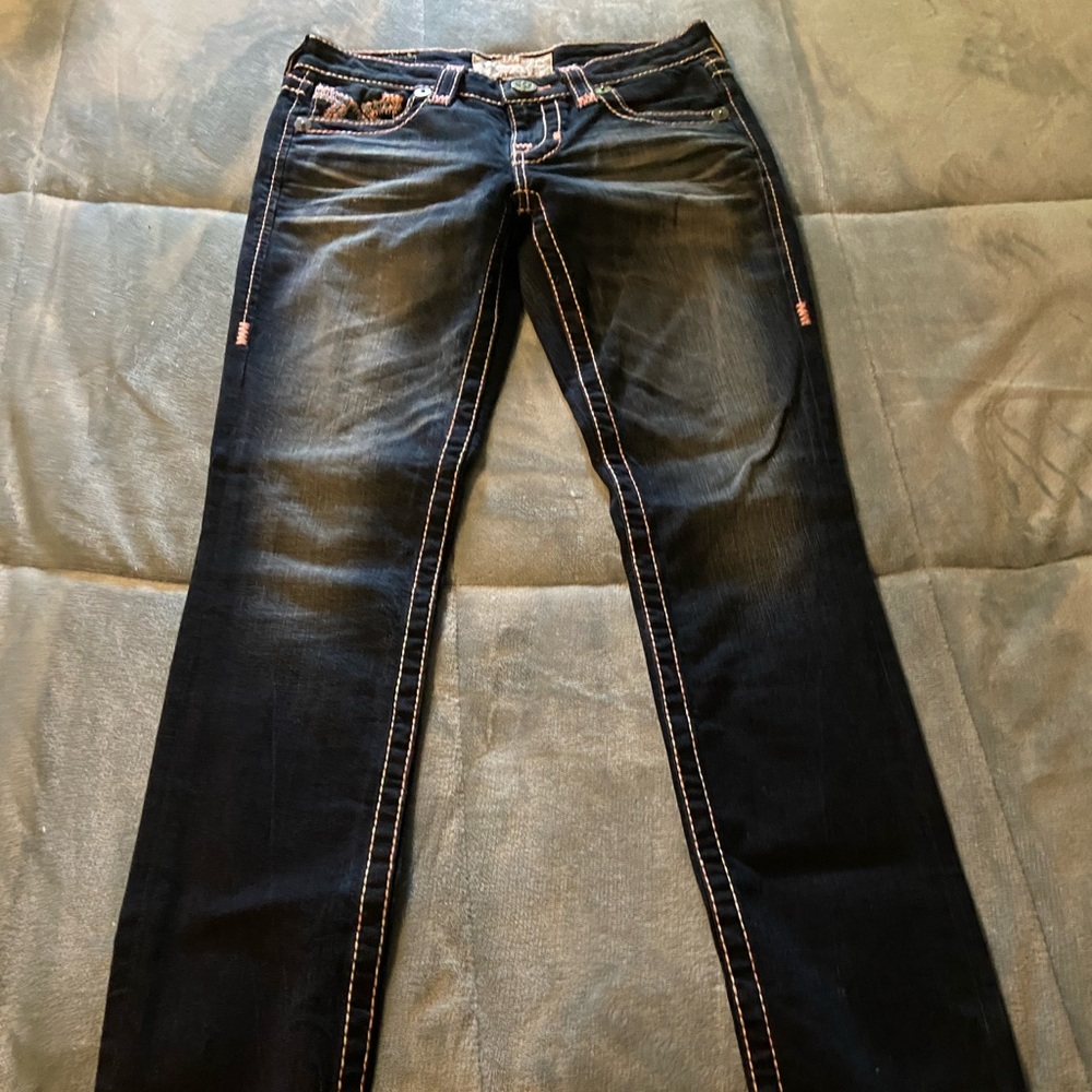 Big Star dark blue Jean, like new, worn once - Picture 3 of 5